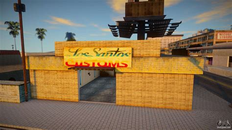 Los Santos Customs From Gta 5 For Gta San Andreas