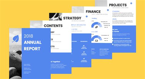 022 Nonprofit Annual Report Template Best Ideas Samples Within