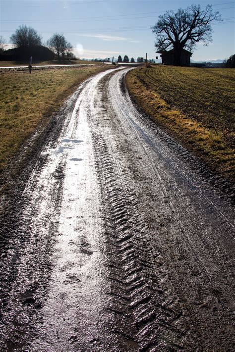 Free Images Track Field Asphalt Walkway Dirt Road Transport Mud