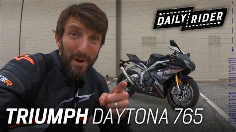 2020 Triumph Daytona 765 Moto2 Review Daily Rider Youtube