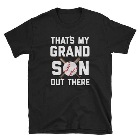 Baseball Grandpa T Baseball Grandma T Thats My Grandson Out