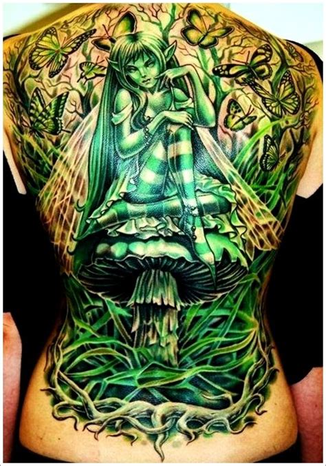 40+ Hot and Sexy Fairy Tattoo Designs for Women and Men