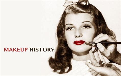 History Of Makeup Th Century Tutorial Pics
