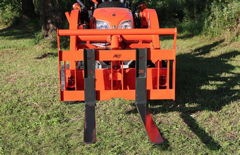 Kubota Bx 36 Quick Attach Ai2 Pallet Forks Attachments Ai2 Products