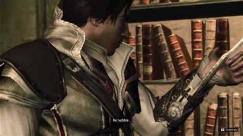 Assassins Creed 2 Leonardo Da Vinci Fixes The Hidden Blade Youtube