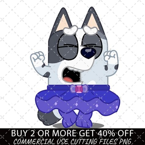 Bluey Muffin Emotion Png Best Dad Png Funny Dad Png Bluey Rad Dad