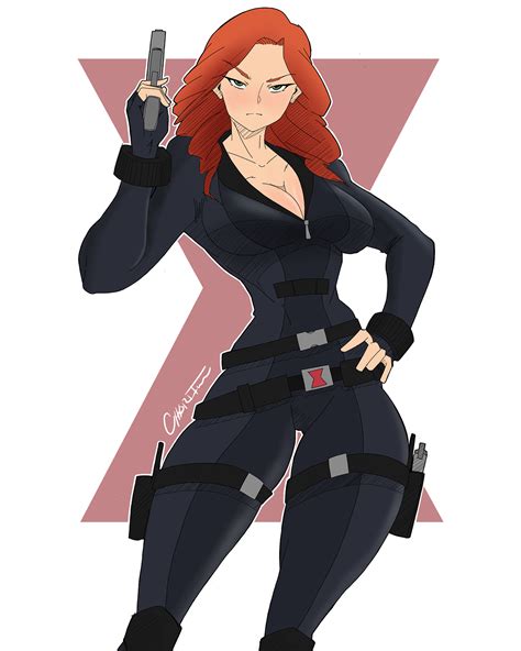 Black Widow Commission By Mcq07gn On Deviantart