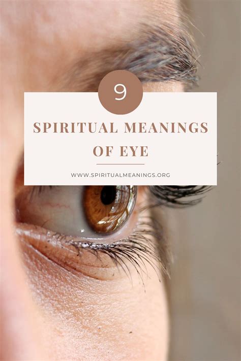 9 Spiritual Meanings Of Eye