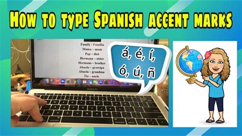 How To Type Spanish Accent Marks On Your Macbook Youtube