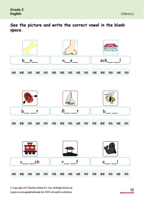 Pin On English Worksheets For Grade 2