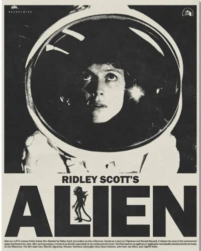 alien ridley scott 1979 alternative poster by vi tumbex