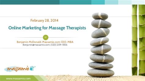 Get Started Online Marketing For Massage Therapists Amta Ca 2014