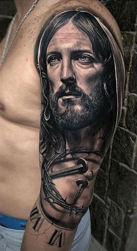 Jesus Tattoo Christ Tattoo Jesus Tattoo Design Jesus Tattoo