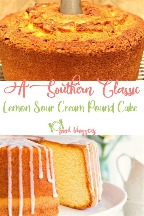 Lemon sour cream pound cake allrecipes. 1 hour 50 Minute Easy Lemon Sour Cream Pound Cake | Recipe ...