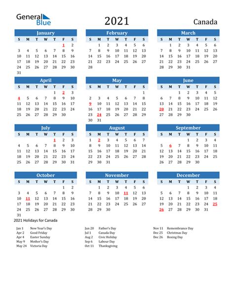And since our 2021 calendar prints on 8.5″ x 11″ paper, the possibilities are endless! Canada Holiday Calendar 2021 - Holiday Calendar