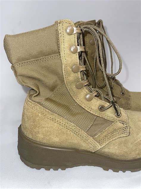 Us Army Hot Weather Desert Tan Military Combat Boots Gem