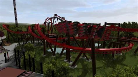 Nemesis Inferno Thorpe Park No Limits Coaster 2 Recreation Youtube