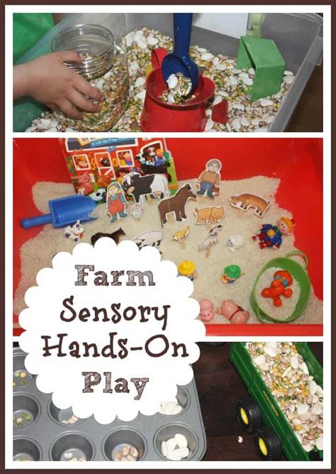 I do like to embrace that energy with physical activities for toddlers. Farm Sensory Bins & Hands On Play Activities