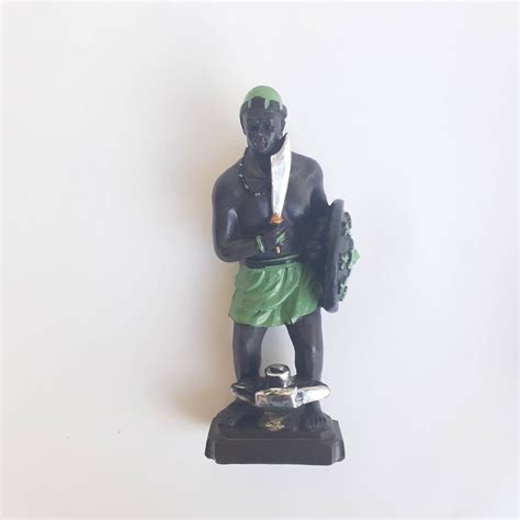 Estatua Oggun Figura De Ogun Statue Ifa Religion Yoruba Etsy España