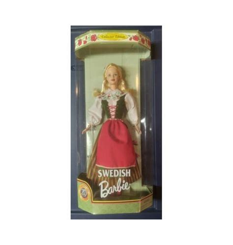 1999 swedish barbie collector edition dolls of the world series 24672 nrfb 티몬