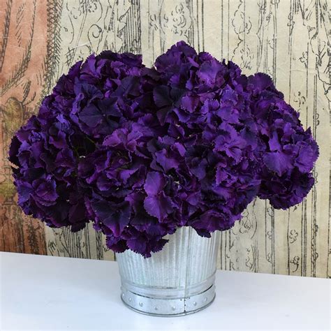 Check spelling or type a new query. Silk-Ka Faux Flowers: Deep Purple Hydrangea Spray ...