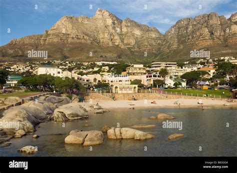 View Of Table Mountain And The Twelve Apostles From Camps Bay Cape