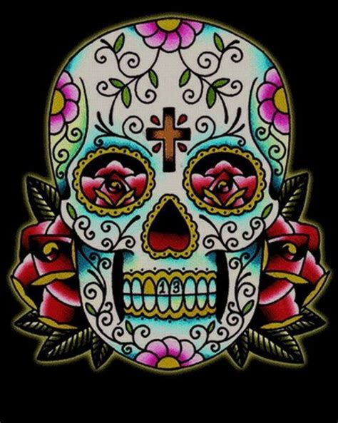 El Dia De Los Muertos Sugar Skulls Pinterest Posts And Dia De