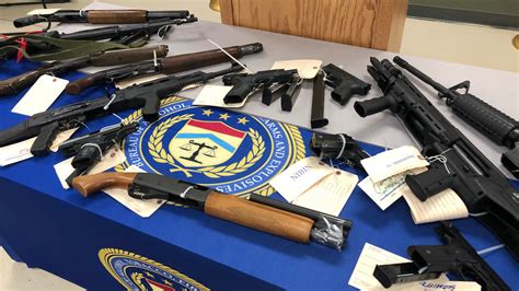 Guns Confiscated 29 Indicted In Violent Crime Crackdown