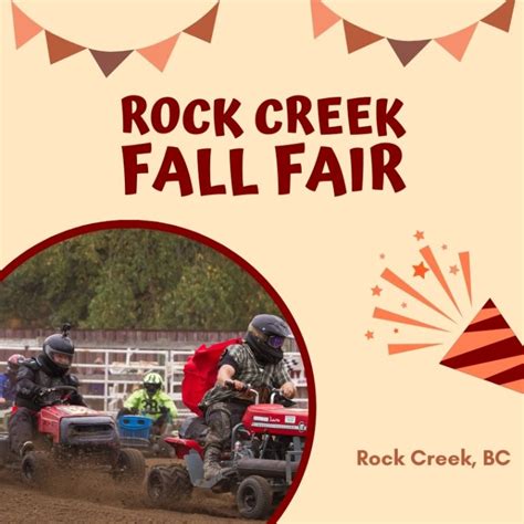 Rock Creek Fall Fair 2023 Canada Eventlas