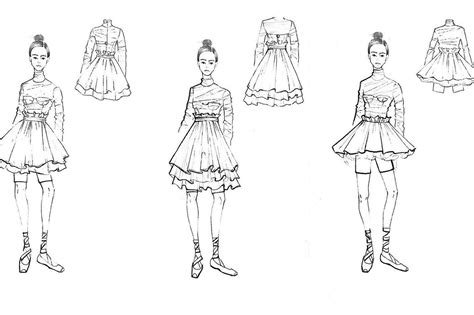 See Sketches For The New York City Ballets Fashion Gala