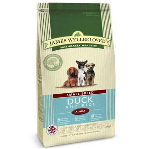 James Wellbeloved Adult Small Breed Duck And Rice Dog Food At Burnhills