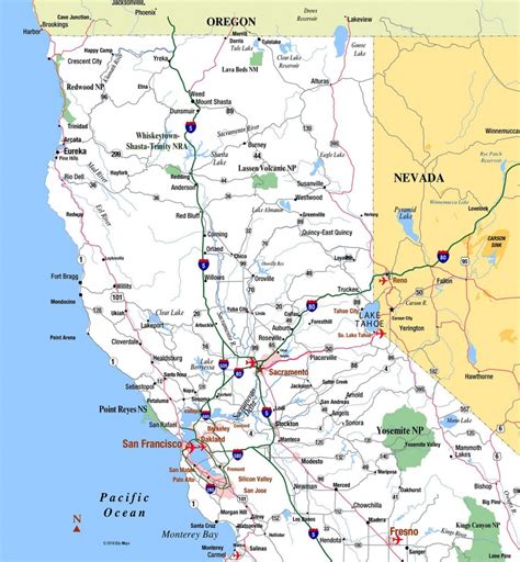 Northern California Aaccessmaps Show Me A Map Of California