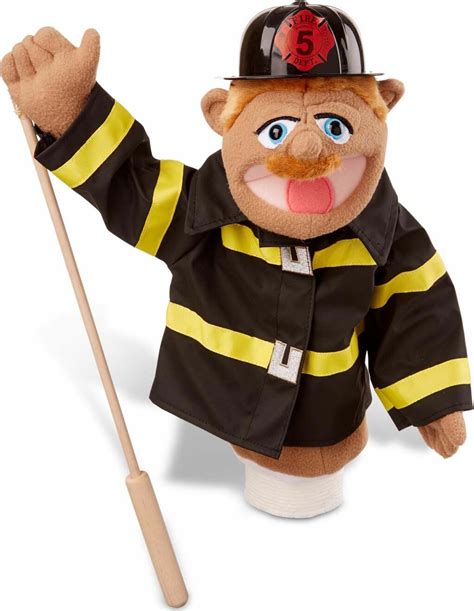 Firefighter Puppet New Packaging Melissa And Doug Dancing Bear Toys