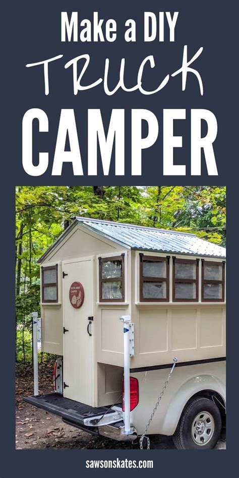 Maybe you would like to learn more about one of these? Make a "Skate-Away" DIY Truck Camper (Free Plans!) | Diy camper, Build a camper, Truck camper