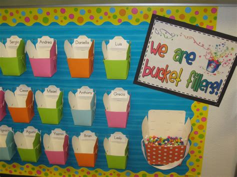 Bucket Fillers Bulletin Board Classroom Displays Clas