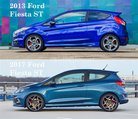 The ford fiesta st was a bargain when it was brand new. VERGLEICH: 2013 vs. 2017 Ford Fiesta ST - autofilou