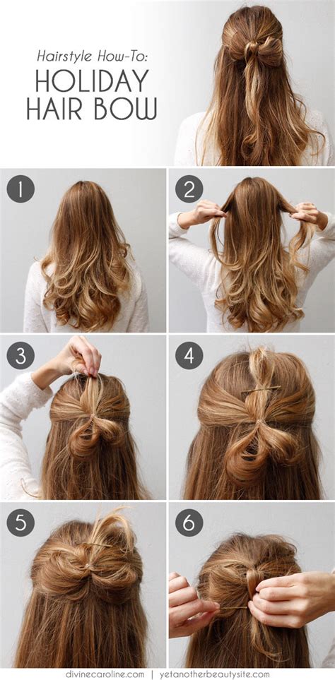 Diy Holiday Hairbow Hairstyle Pictures Photos And Images For Facebook