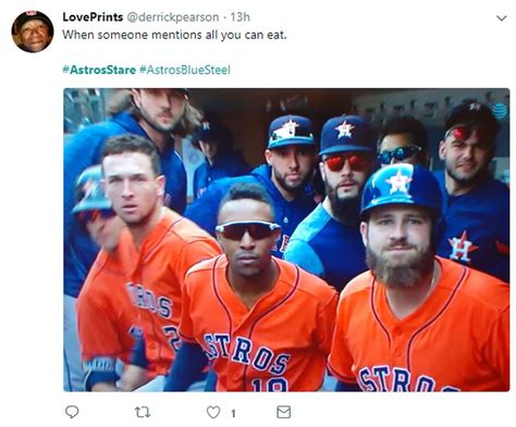 Houston Astros Squad Stares Down Camera In New Meme