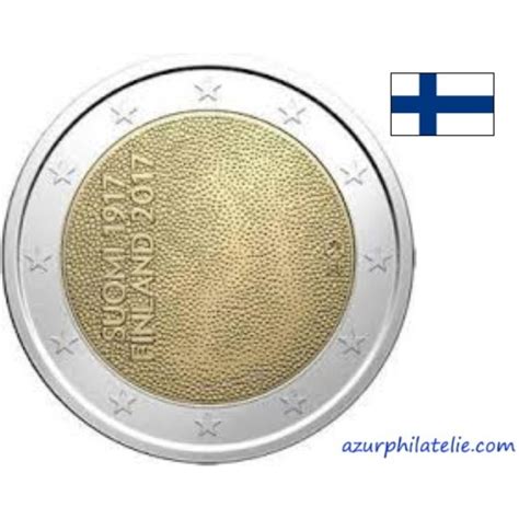 2 Euros Finlande 2017 100 Ans De Lindépendance De La Finlande