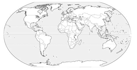 Planisferio Para Colorear Sin Nombres Mapa Del Mundo Dibujos Para My