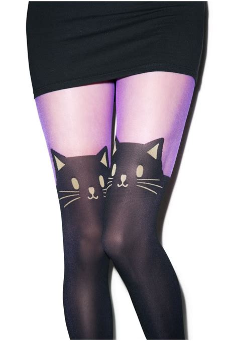 Check Out These Awesome Cat Tights Fashionmylegs The Tights And Hosiery Blog