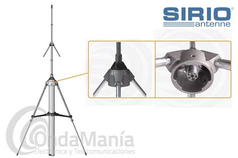 Sirio Starduster M 400 Antena De Base De Banda Ciudadana De 265 A 30 Mhz