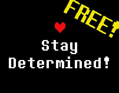Introducing the font being using in the logo for the undertale! Determination: Better Undertale Font on Behance