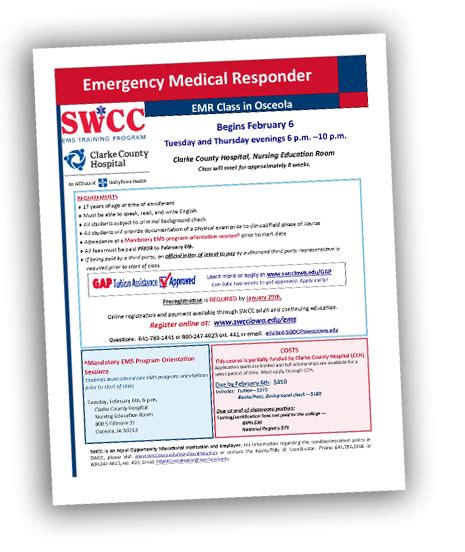 Clarke County Hospital Offering New Emergency First Responders Training | Clarke County Life ...