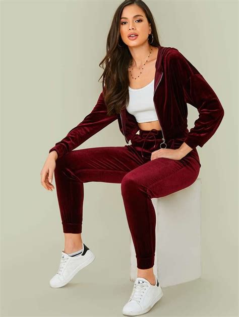 velour tracksuits are making a comeback so shop these options asap fashion winter fashion
