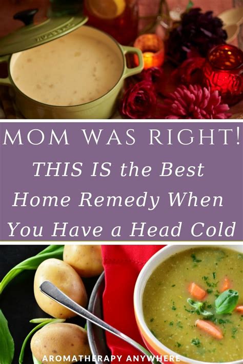 Natural Remedies For Head Colds Recipes For 3 Healing Soups