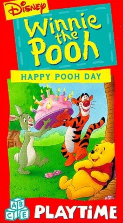 Winnie The Pooh Playtime Happy Pooh Day Vhs Tigger And Pooh Pooh Bear Eeyore Disney Winnie