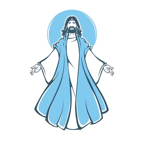 Jesus Christ Resurrection Illustration For Your Easter Design