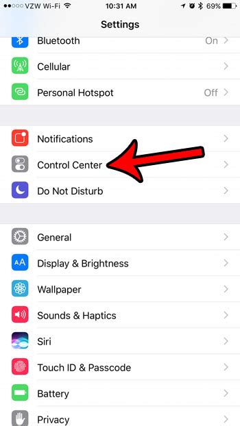 How To Enable The Control Center On The Iphone Lock Screen Solveyourtech