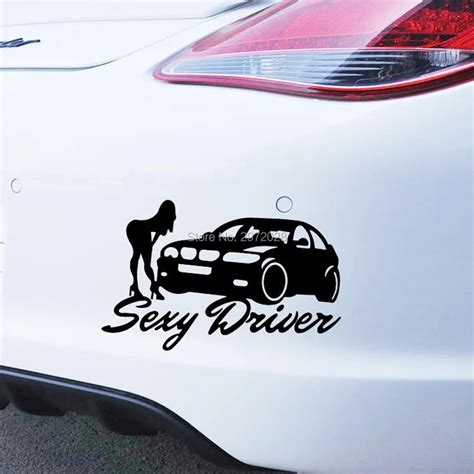 Newest Hot Selling Car Styling Sexy Driver Lady Girl With Car